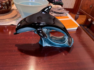 Art Deco Style Poole Pottery England Dolphin