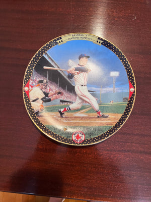 "Ted Williams Last Time at Bat" by Cliff Spohn Collector Plate