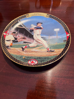 "Ted Williams Last Time at Bat" by Cliff Spohn Collector Plate