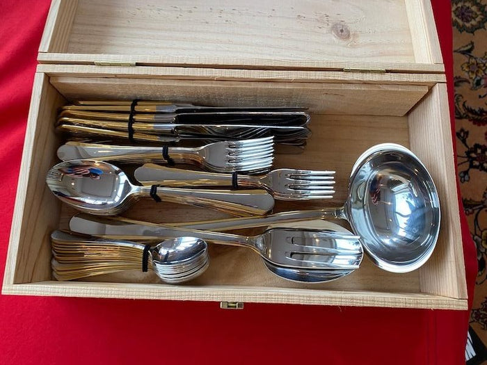 Inoxbeck 18/10 Italy Flatware Lot (Service for 12)