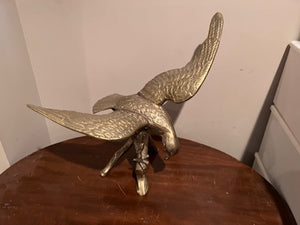 Solid Brass Sculpture- Eagle