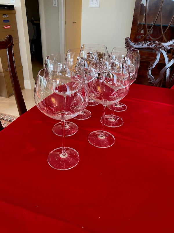 7 Marquis by Waterford Wine Glasses