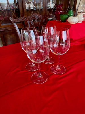 4 Marquis by Waterford Wine Glasses