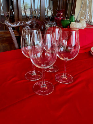 4 Marquis by Waterford Wine Glasses