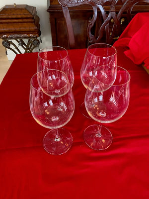 4 Marquis by Waterford Wine Glasses