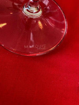 4 Marquis by Waterford Wine Glasses