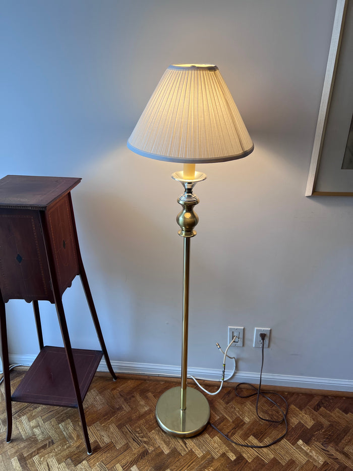 Vintage Brass 'Rudson Lighting' Floor Lamp