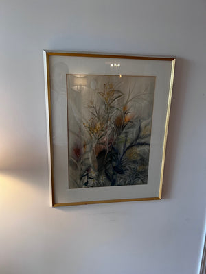 Original Watercolour 'Melody in the Fields' by Marjorie Pigott