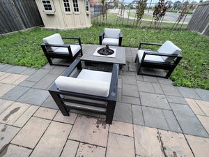 4 'Insideout' Club Chairs, with Sunbrella Cushions