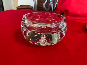 Krosno Poland Crystal Cigar Ashtray