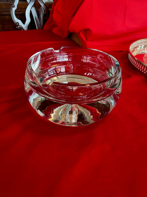 Krosno Poland Crystal Cigar Ashtray