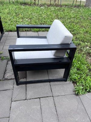 4 'Insideout' Club Chairs, with Sunbrella Cushions