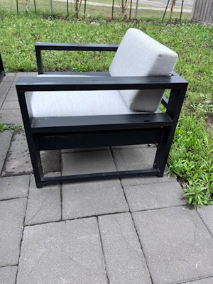 4 'Insideout' Club Chairs, with Sunbrella Cushions