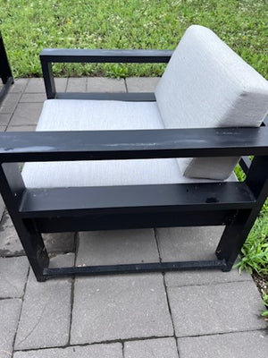 4 'Insideout' Club Chairs, with Sunbrella Cushions