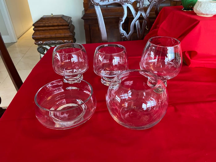 Glass Bowl Lot