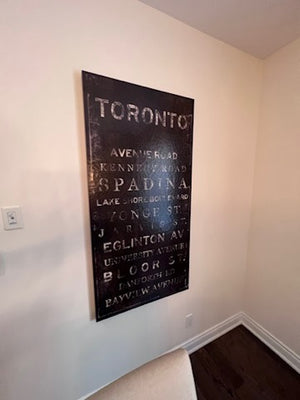 Toronto Streets Wall Art
