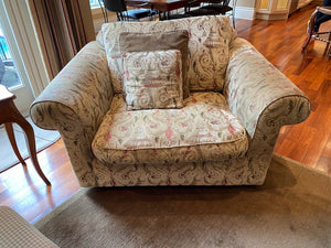 Oversized Upholstered Armchair
