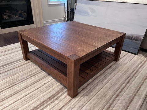 Crate & Barrel Edgewood Square Coffee Table