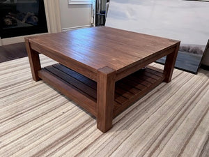 Crate & Barrel Edgewood Square Coffee Table