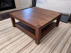 Crate & Barrel Edgewood Square Coffee Table