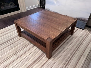 Crate & Barrel Edgewood Square Coffee Table