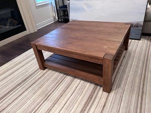 Crate & Barrel Edgewood Square Coffee Table