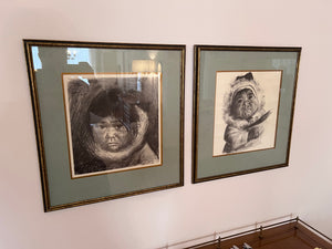 Pair of Gabriel Gely Prints- "Baker Lake" and "Kayaitok"