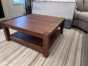 Crate & Barrel Edgewood Square Coffee Table