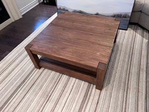 Crate & Barrel Edgewood Square Coffee Table