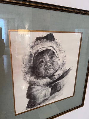 Pair of Gabriel Gely Prints- "Baker Lake" and "Kayaitok"