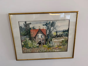 Watercolour by C. Besen/ 1970