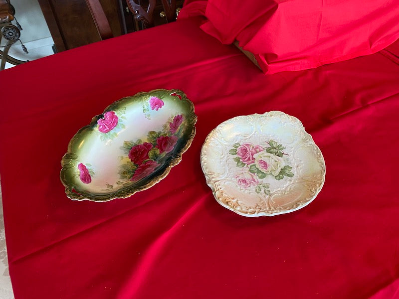 German deals porcelain plates