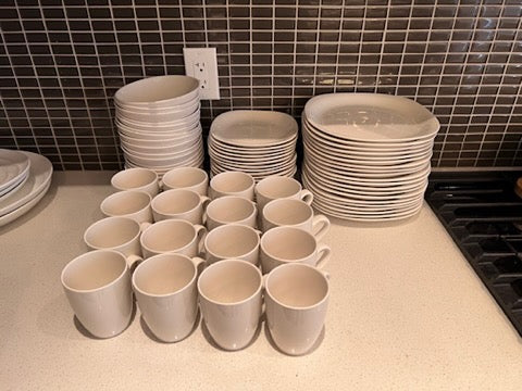 Joshua Maxwell Studio Dinnerware Set- Service for 16