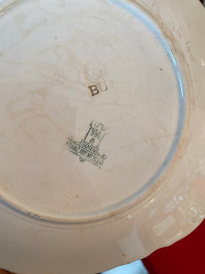 2 Antique Hand Painted German Porcelain Plates