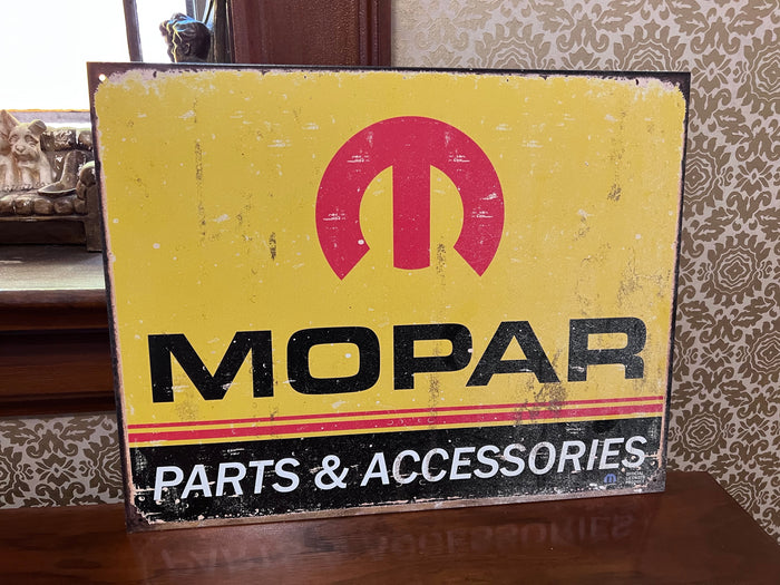 Mopar Parts & Accessories Reproduction Vintage Tin Sign