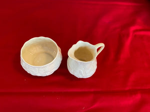 Belleek Cream & Sugar- Made in Ireland