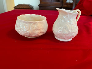 Belleek Cream & Sugar- Made in Ireland