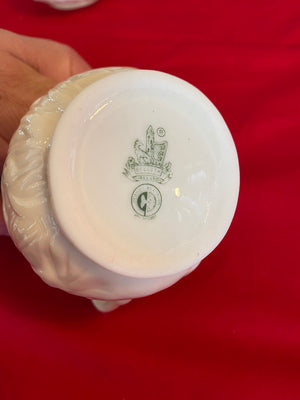 Belleek Cream & Sugar- Made in Ireland