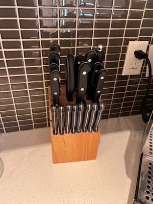 'Cook at Home' Knife Block