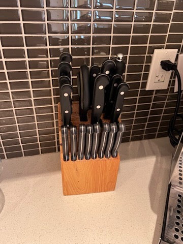 'Cook at Home' Knife Block
