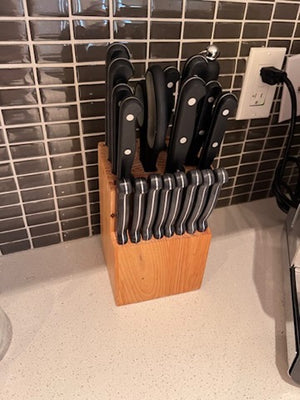 'Cook at Home' Knife Block