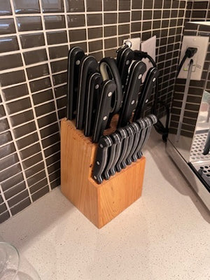 'Cook at Home' Knife Block