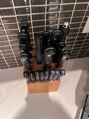 'Cook at Home' Knife Block