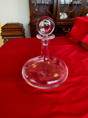 Baccarat Oenologie Decanter + 2 Brandy Glasses
