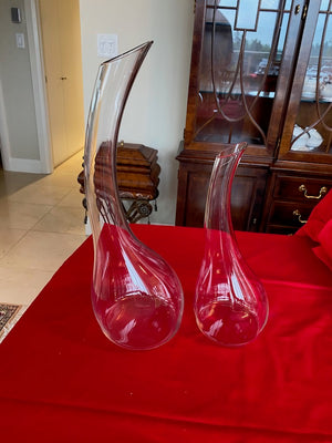 2 Riedel Wine Decanters