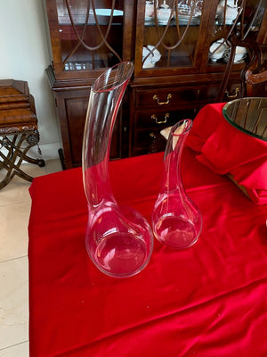 2 Riedel Wine Decanters