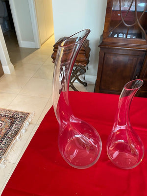 2 Riedel Wine Decanters