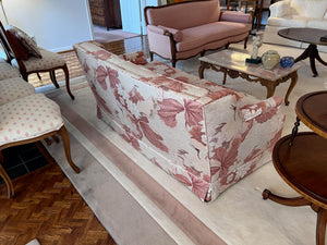 Vintage 'Decorisma' Flower Patterned Love Seat
