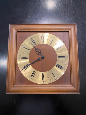 The Swiss Chalet clock and gold shop- Brass and Wood Clock