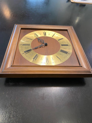 The Swiss Chalet clock and gold shop- Brass and Wood Clock